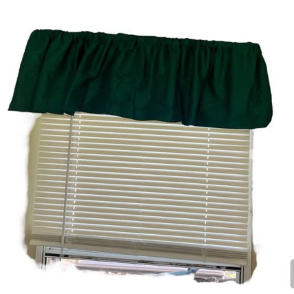 Green Valance/Curtain Topper